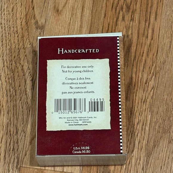 Hallmark Keepsake Ornament 'Twas The Night Before Christmas' Santa Claus 2001 - Picture 5 of 5